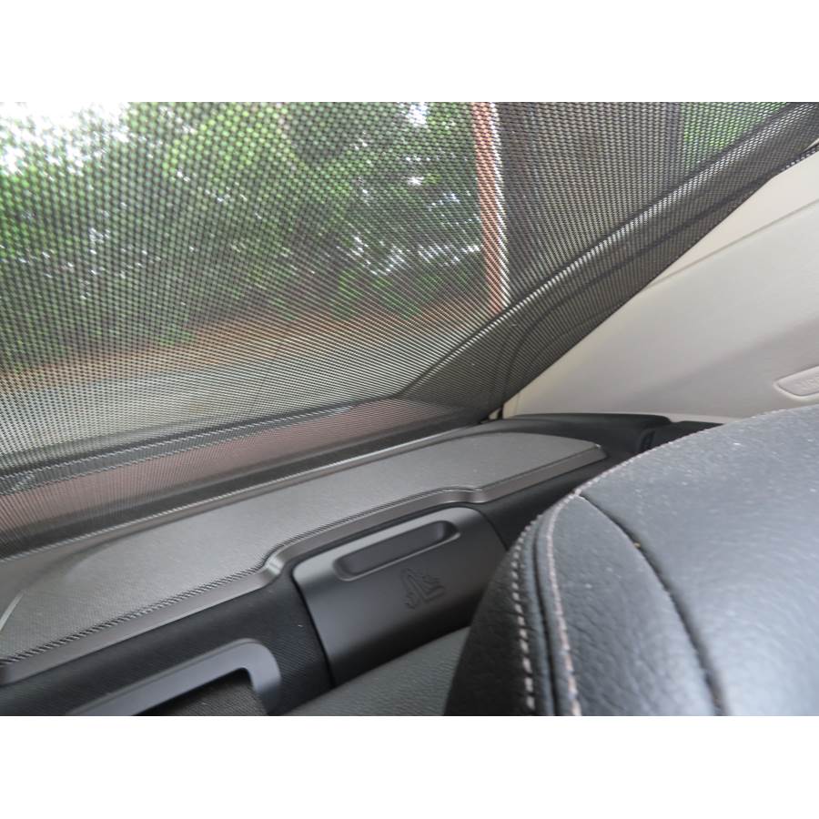 2021 BMW 7 Series Rear deck speaker location
