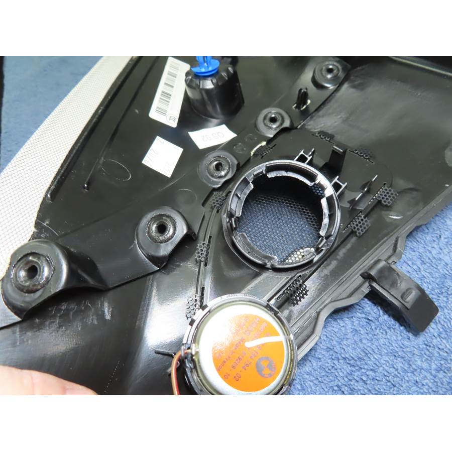 2016 BMW i3 Front pillar speaker removed