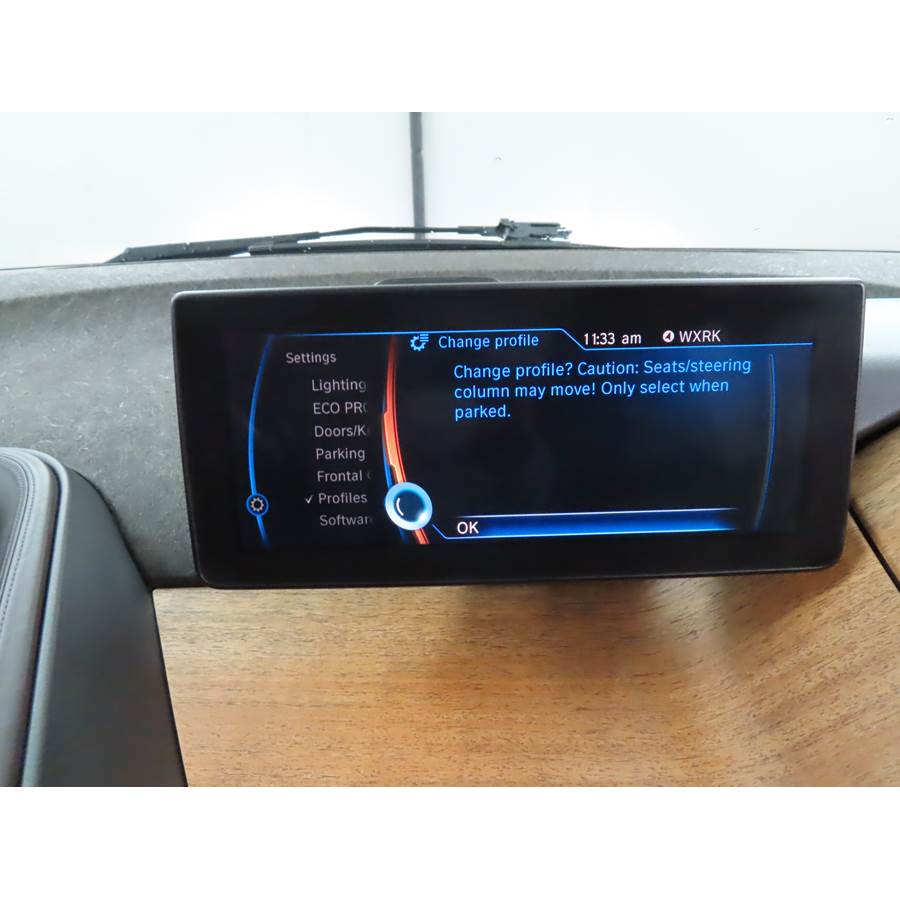 2017 BMW i3 Factory Radio