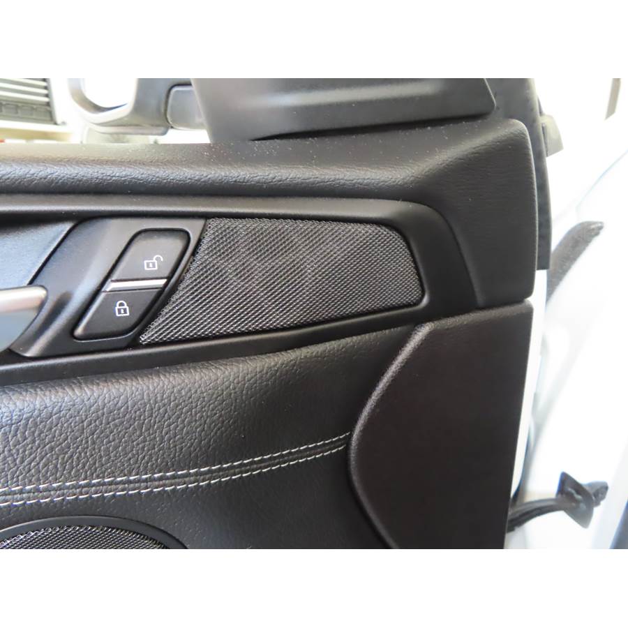 2015 BMW X4 Front door tweeter location