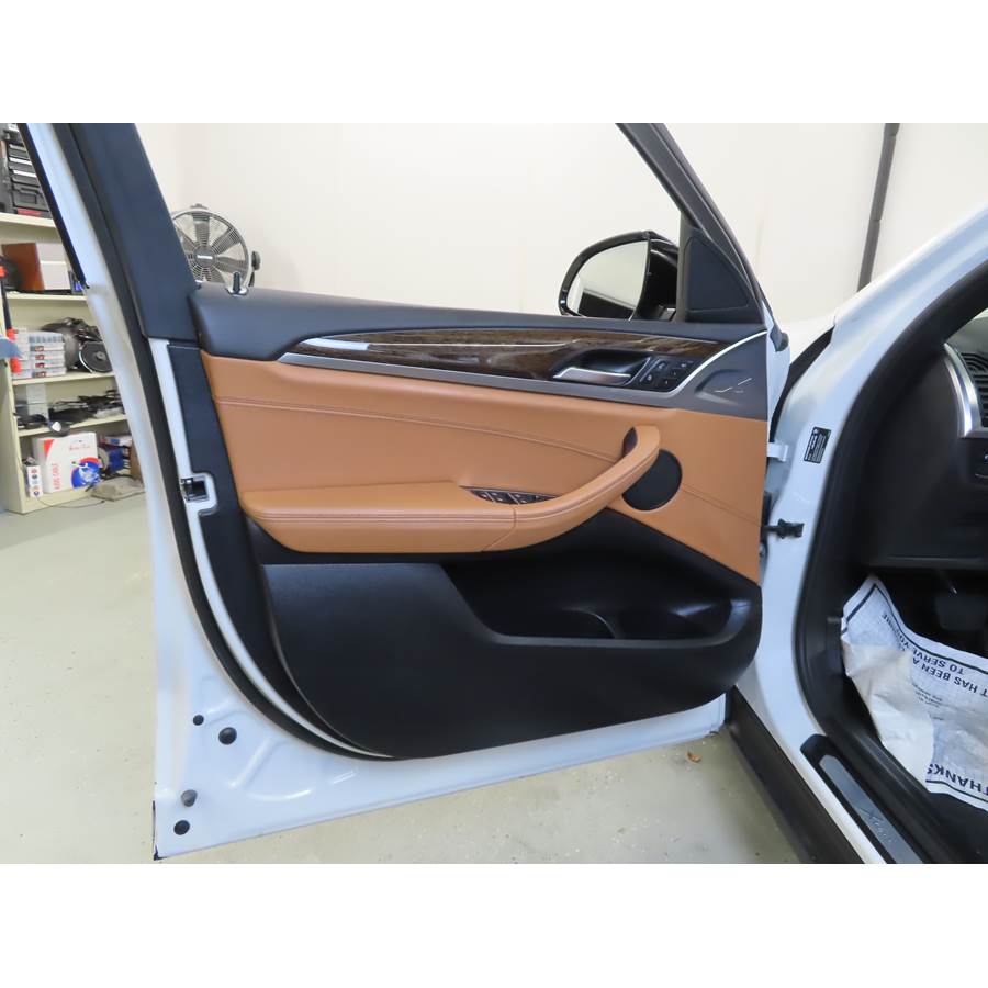 2019 BMW X4 Front door speaker location