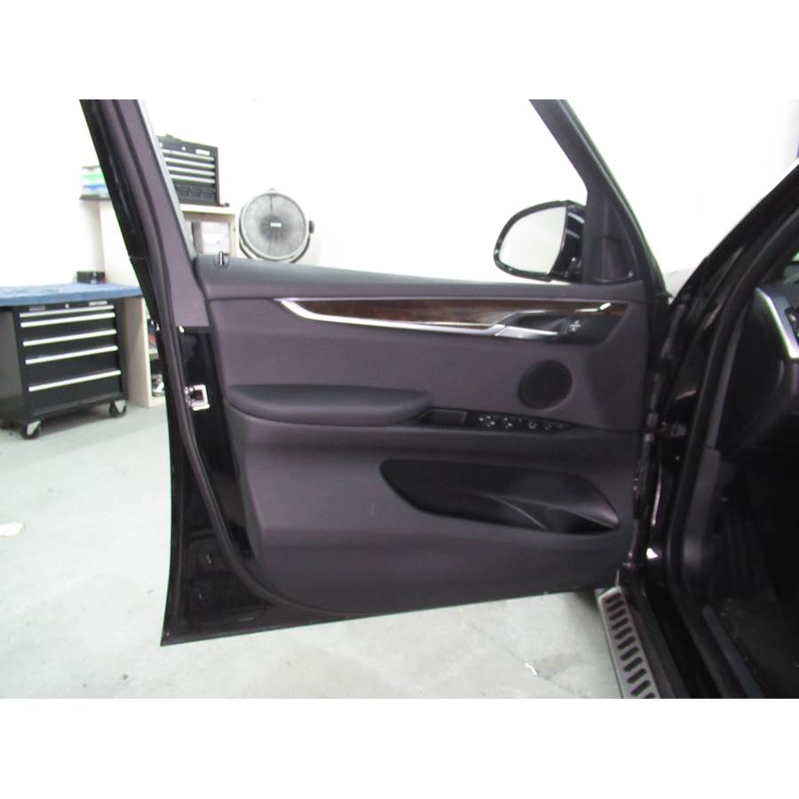 2014 BMW X5 Front door speaker location