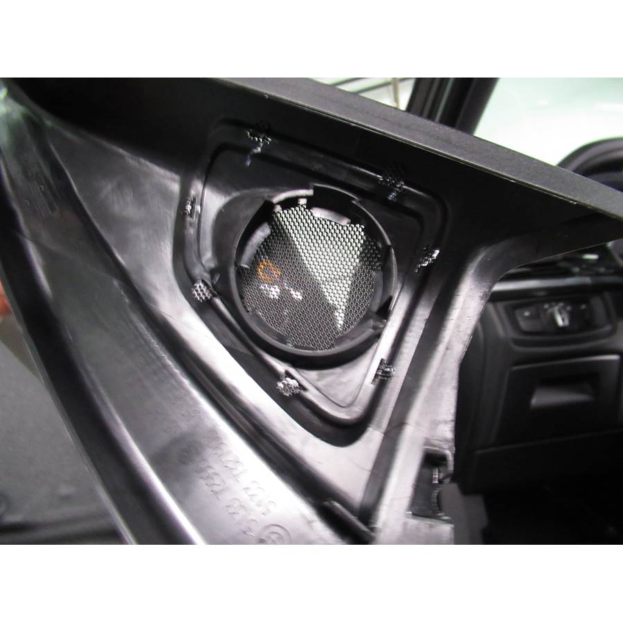 2015 BMW X5 Front door tweeter removed