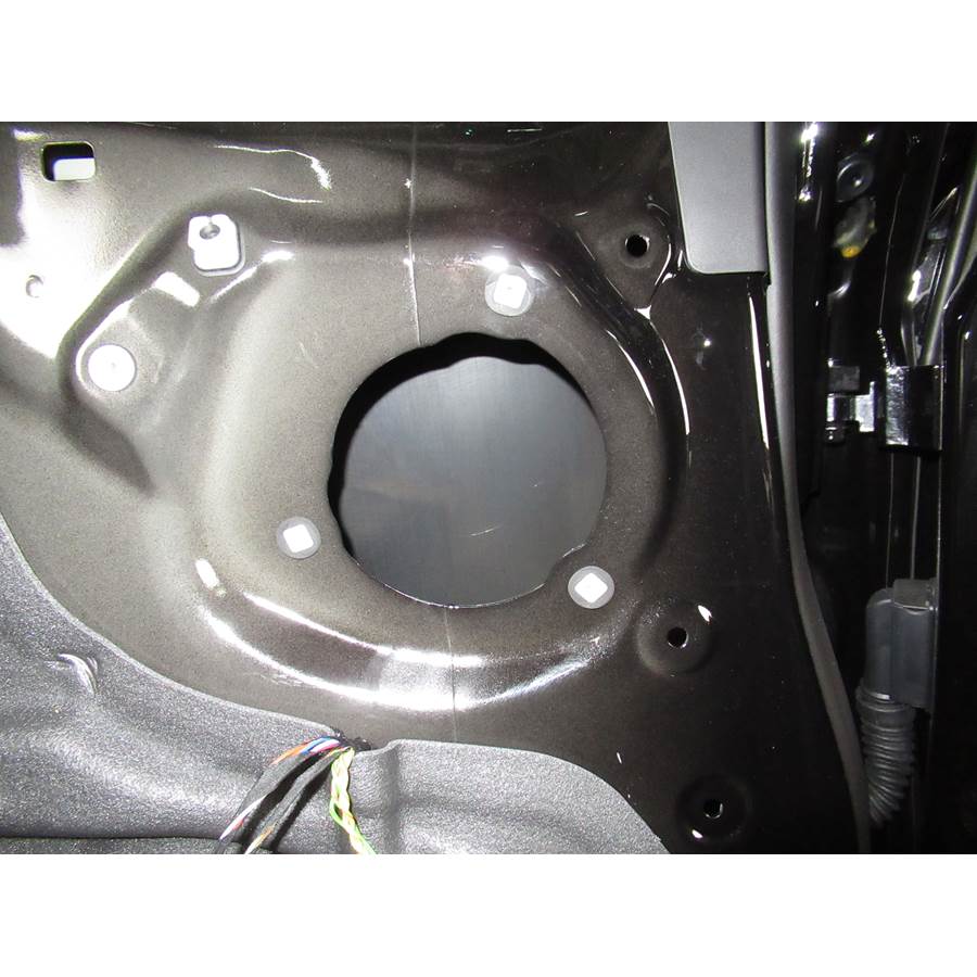 2018 BMW X5 Rear door speaker removed