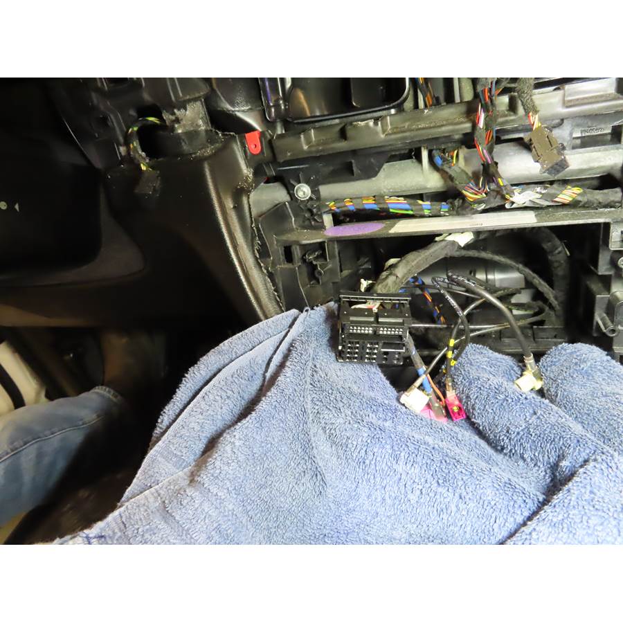2015 BMW X6 Factory radio removed