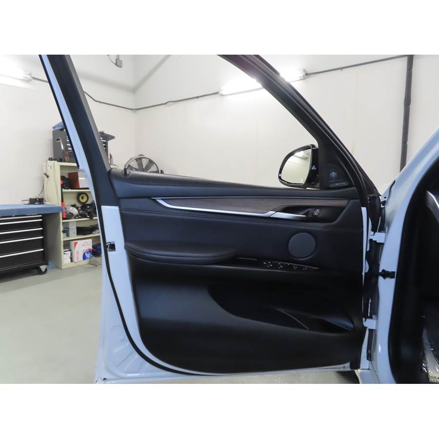 2018 BMW X6 Front door speaker location