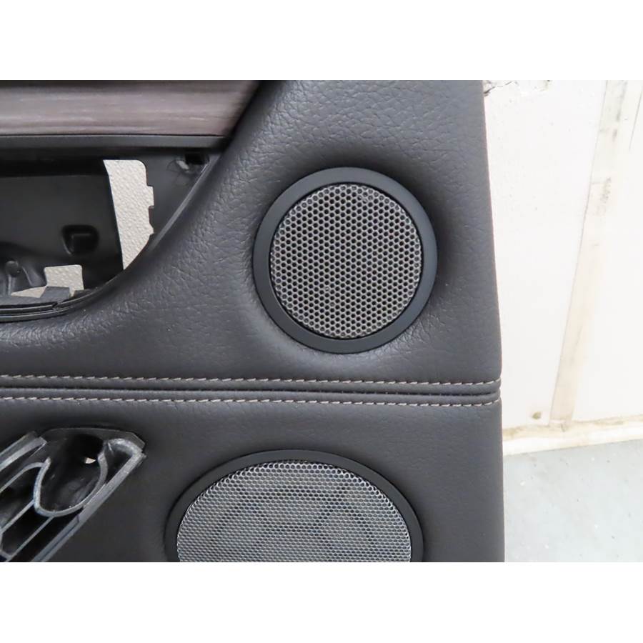 2015 BMW X6 Rear door tweeter location