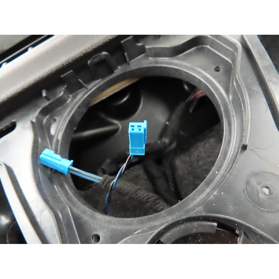 2021 BMW 3 Series Center dash speaker removed