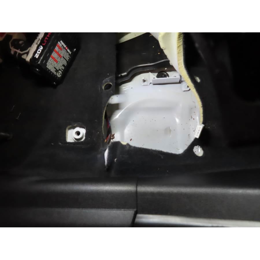 2021 BMW 3 Series Under front seat speaker removed