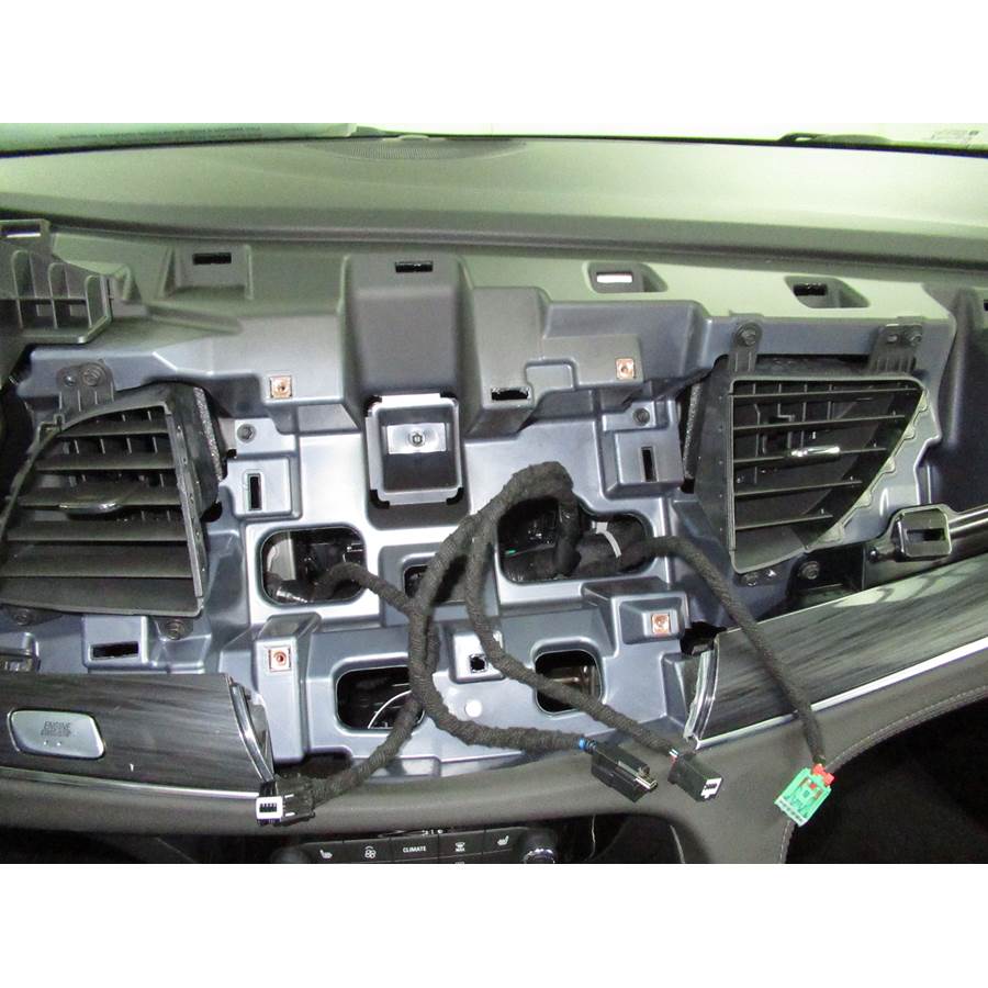 2018 Buick Enclave Factory radio removed