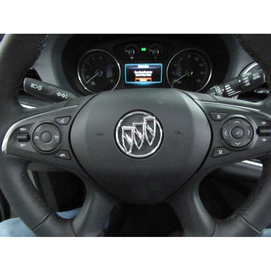 2024 Buick Enclave Steering wheel audio controls