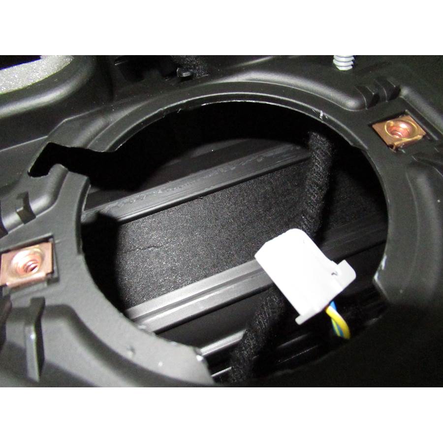 2018 Buick Enclave Center dash speaker removed