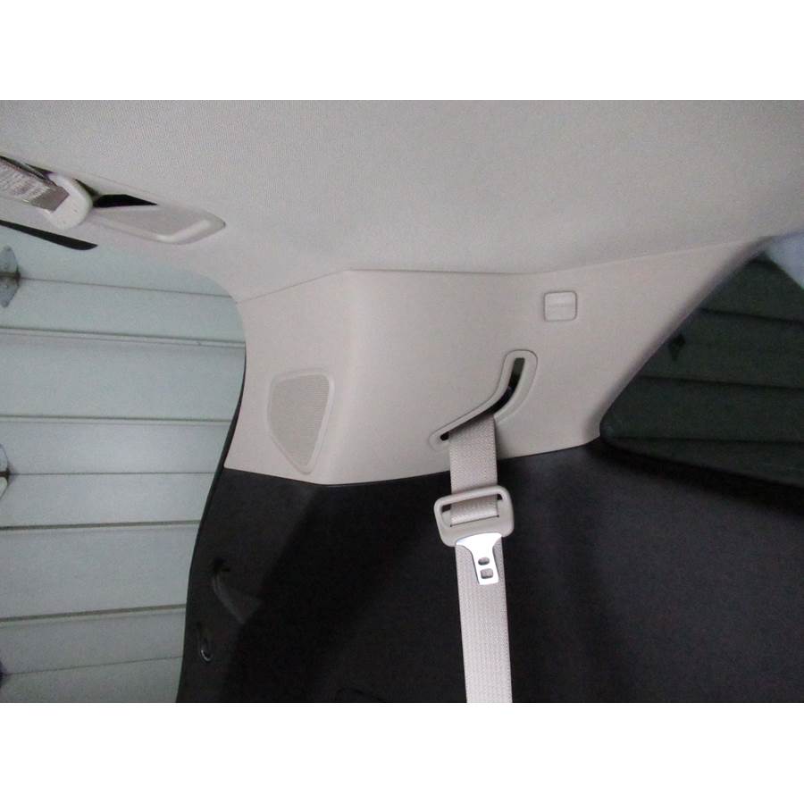 2018 Buick Enclave Rear pillar speaker location