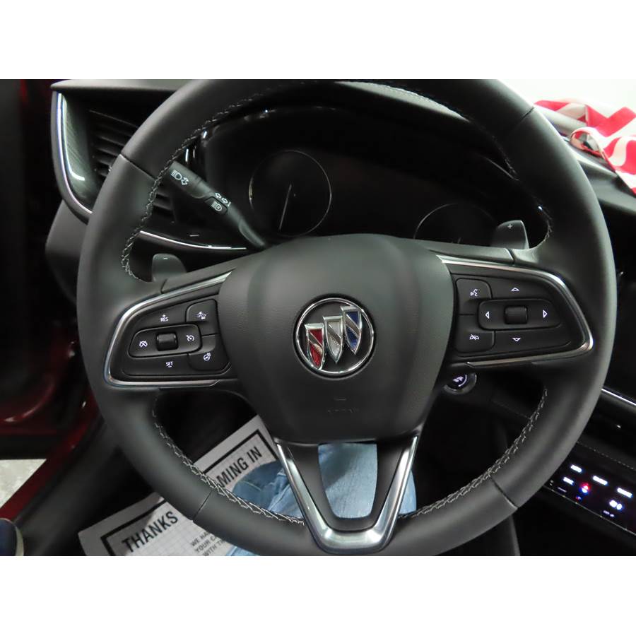 2022 Buick Envision Steering wheel audio controls