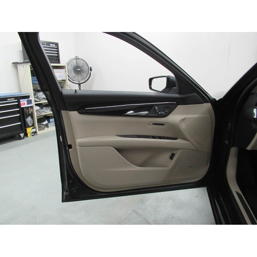 2020 Cadillac CT6 Front door speaker location