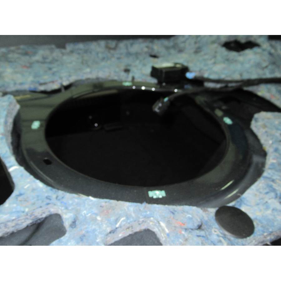 2020 Cadillac CT6 Rear deck center speaker removed