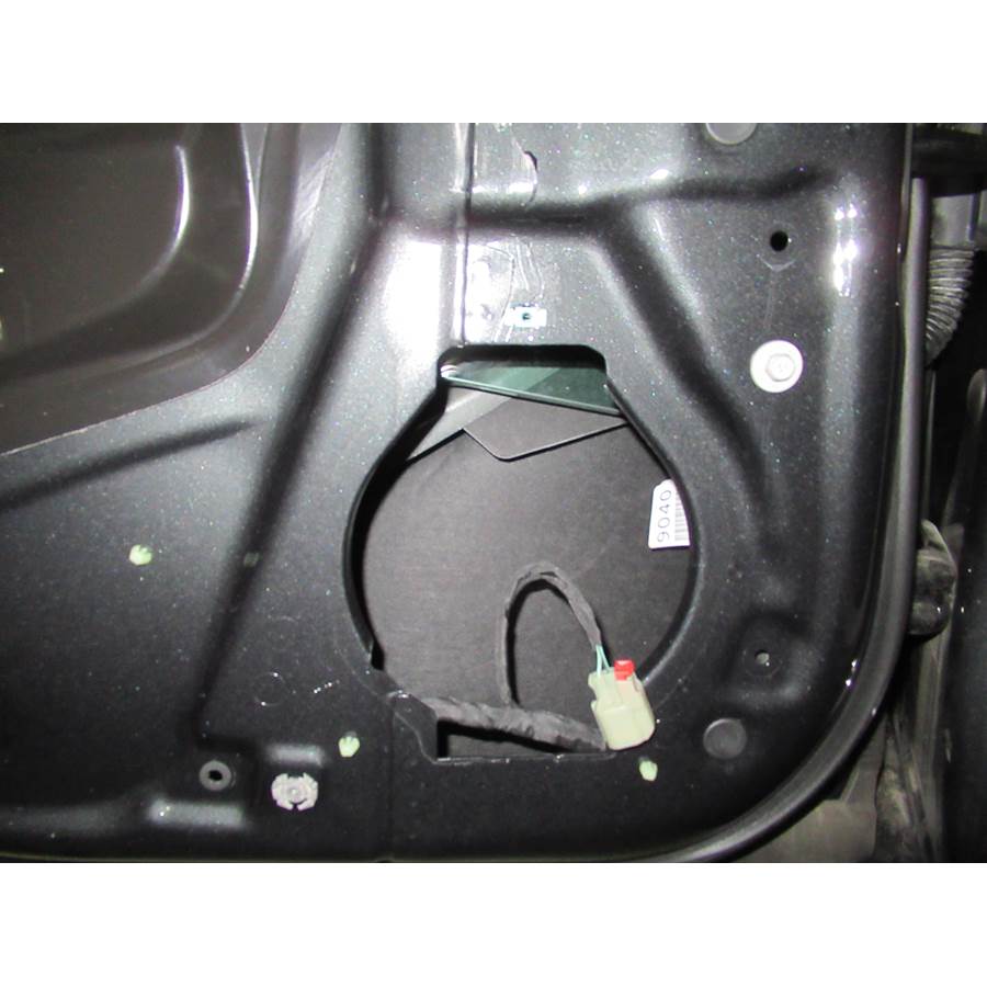 2018 Cadillac CT6 Rear door speaker removed