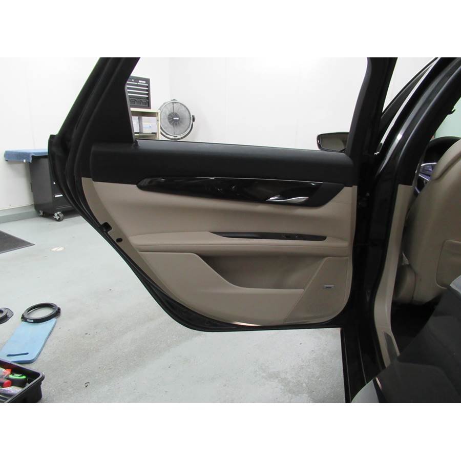 2019 Cadillac CT6 Rear door speaker location