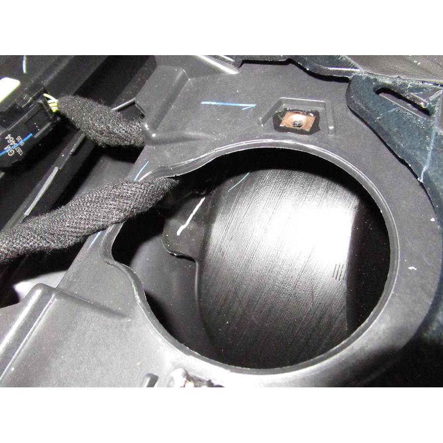 2016 Cadillac Escalade Center dash speaker removed