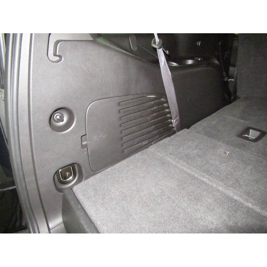 2018 Cadillac Escalade Factory amplifier location