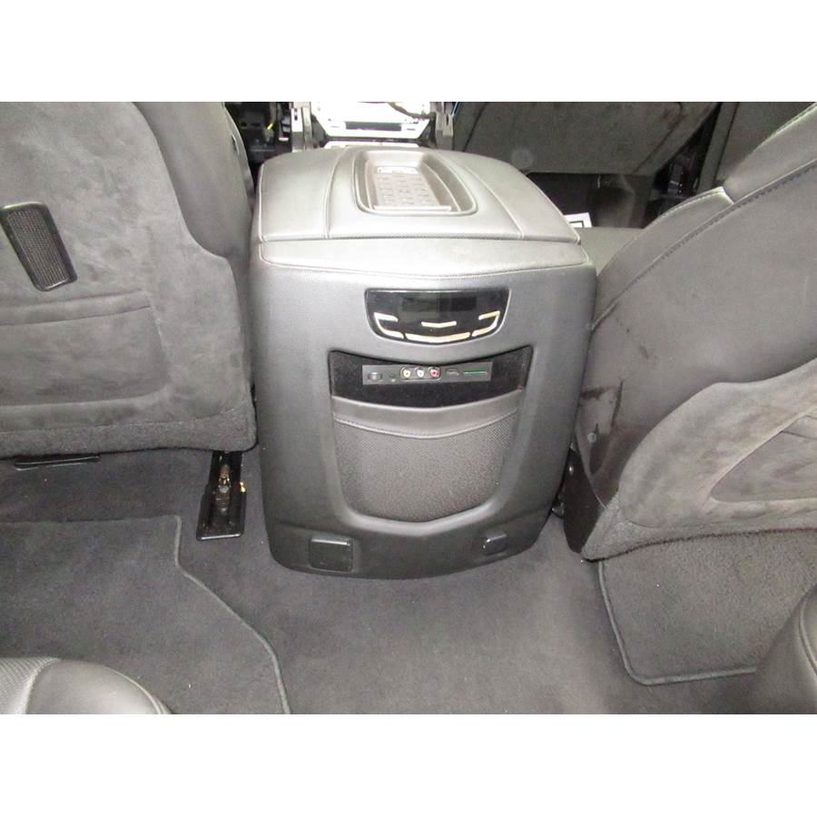 2018 Cadillac Escalade Center console speaker location