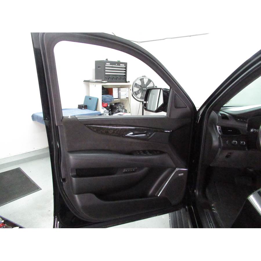2016 Cadillac Escalade Front door speaker location