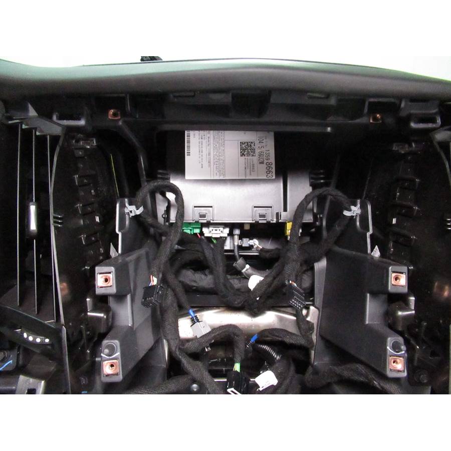2018 Cadillac Escalade Factory radio removed