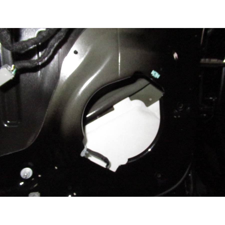 2018 Cadillac Escalade Rear door woofer removed