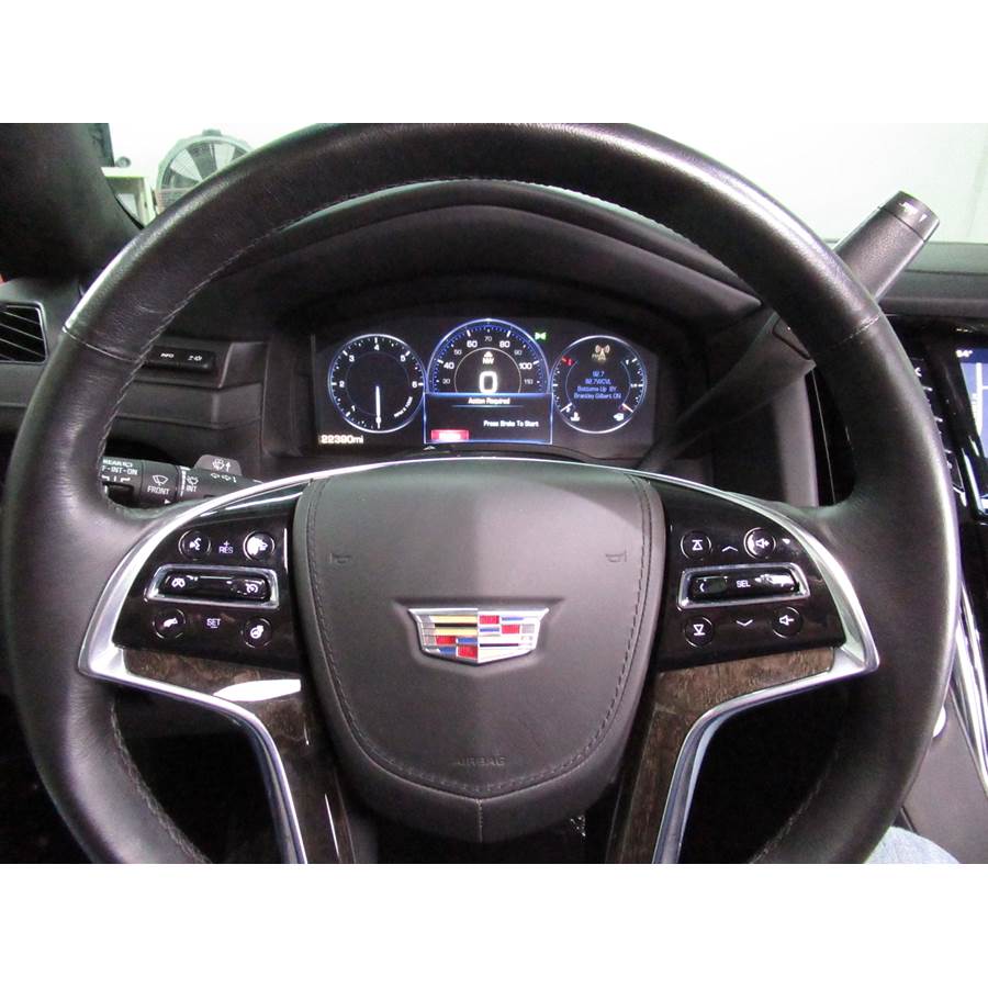 2017 Cadillac Escalade Steering wheel audio controls