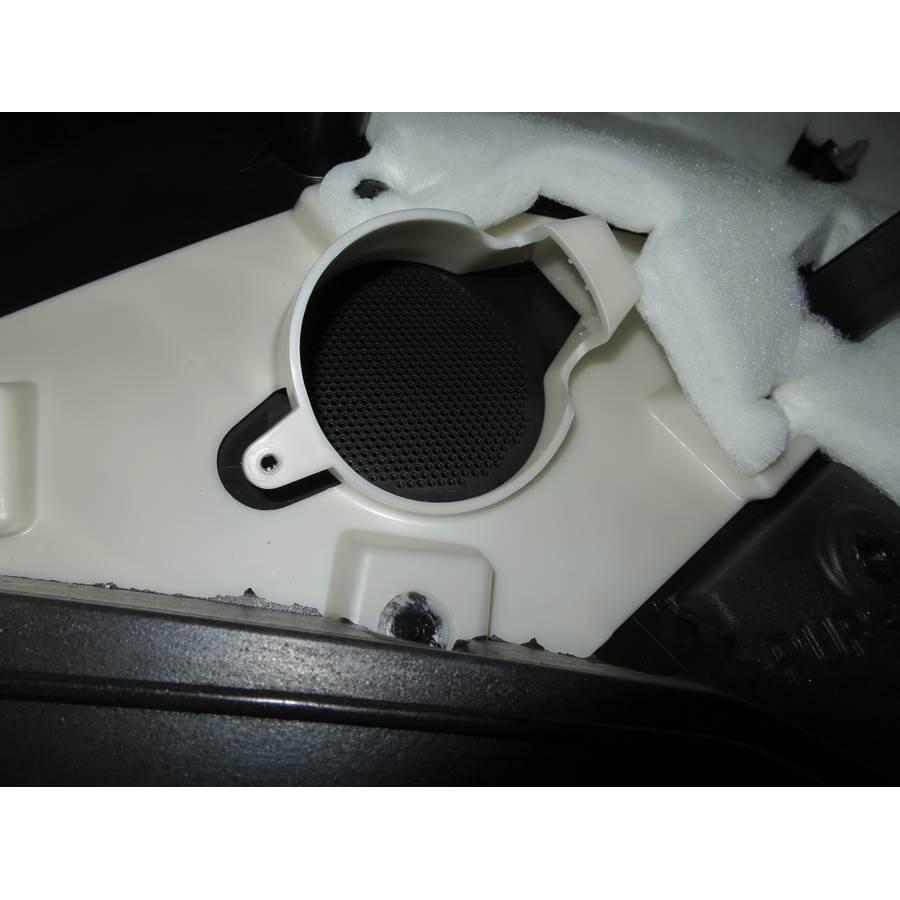2019 Cadillac XT5 Rear pillar speaker removed