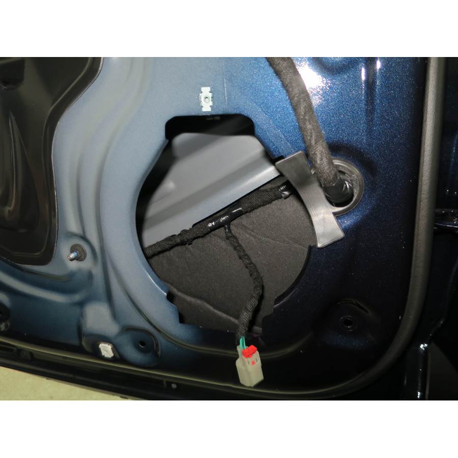 2021 Cadillac XT5 Rear door speaker removed