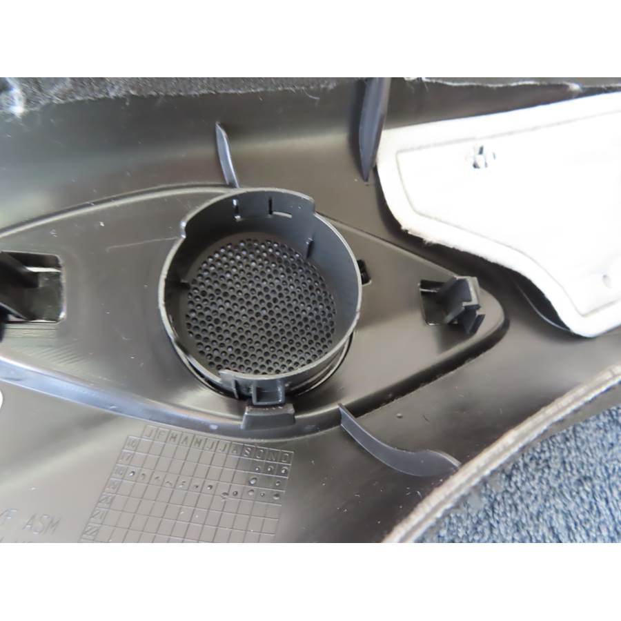 2023 Cadillac XT4 Front pillar speaker removed