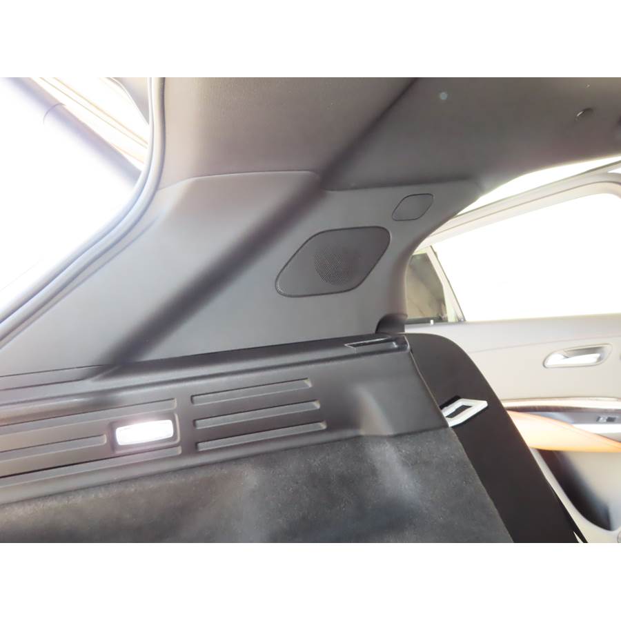 2022 Cadillac XT4 Rear pillar speaker location
