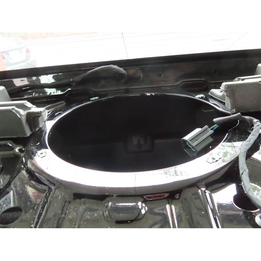 2021 Cadillac CT4 Rear deck center speaker removed