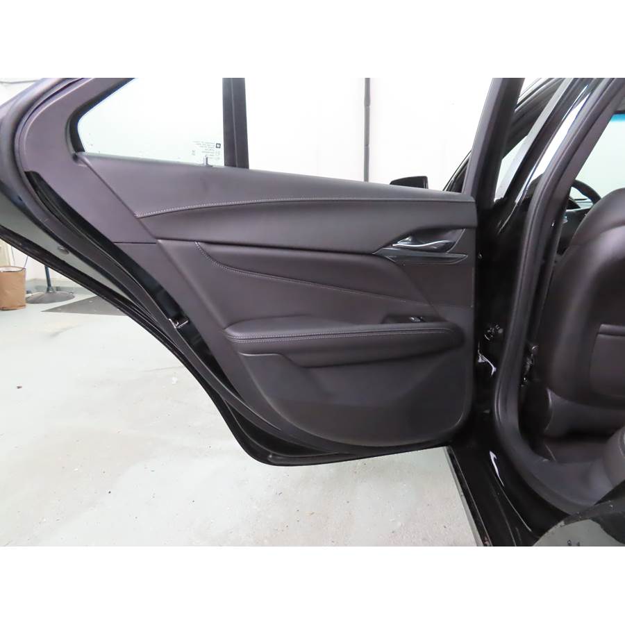 2021 Cadillac CT4 Rear door speaker location