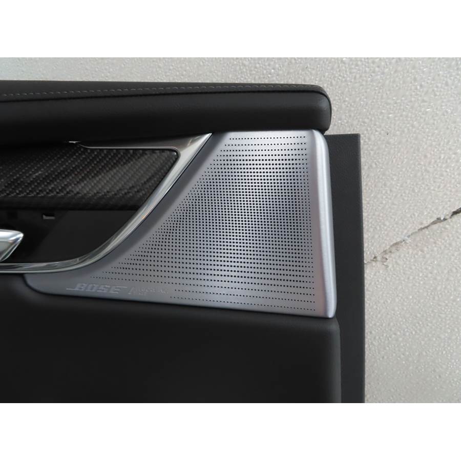 2025 Cadillac XT6 Rear door tweeter location