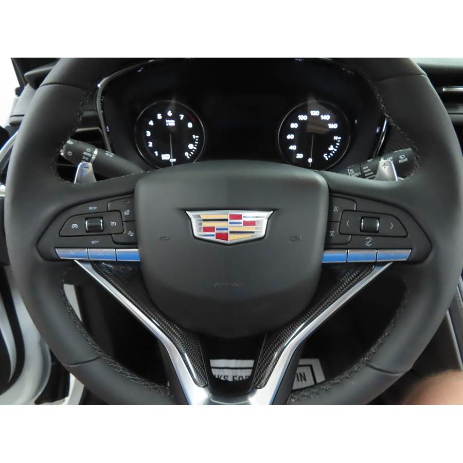 2021 Cadillac XT6 Steering wheel audio controls