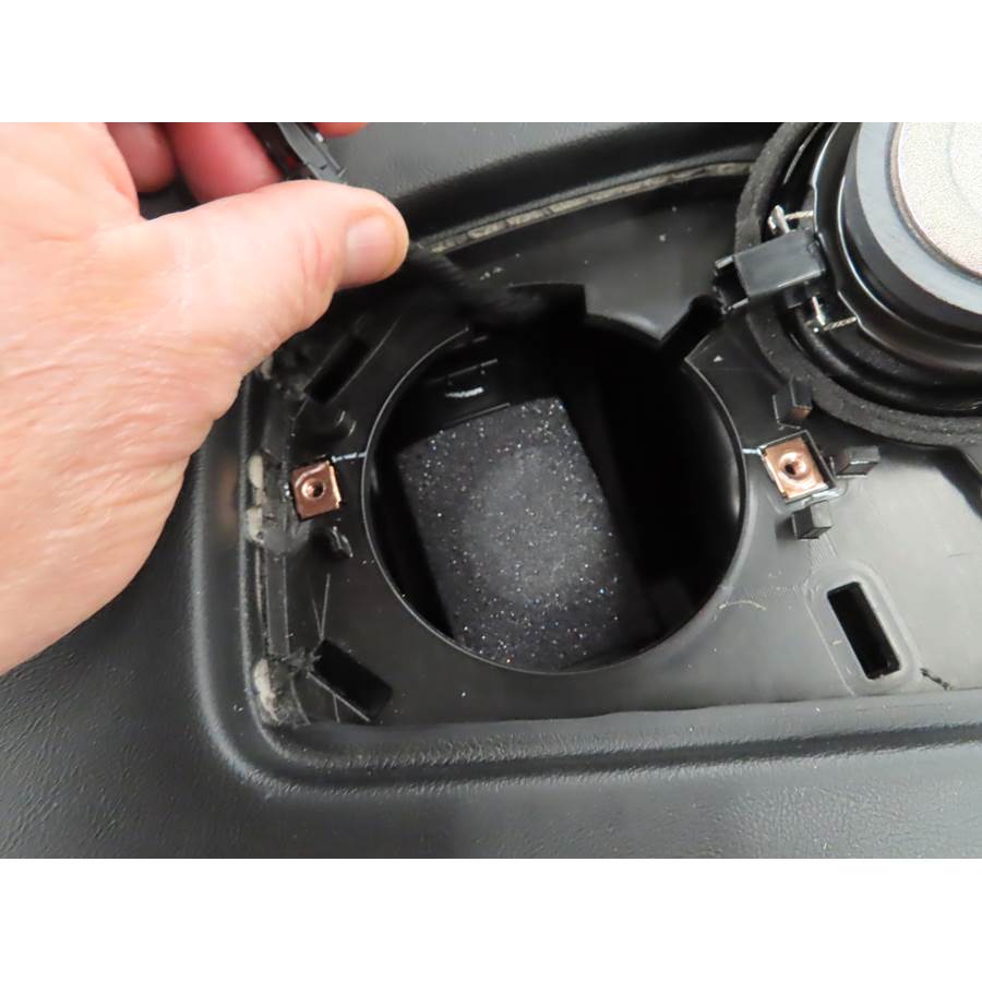 2023 Cadillac Lyriq Center dash speaker removed