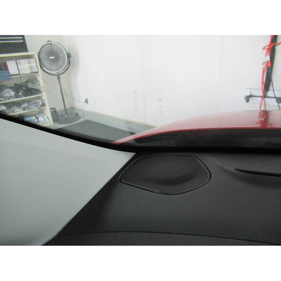 2016 Fiat 500X Dash speaker location