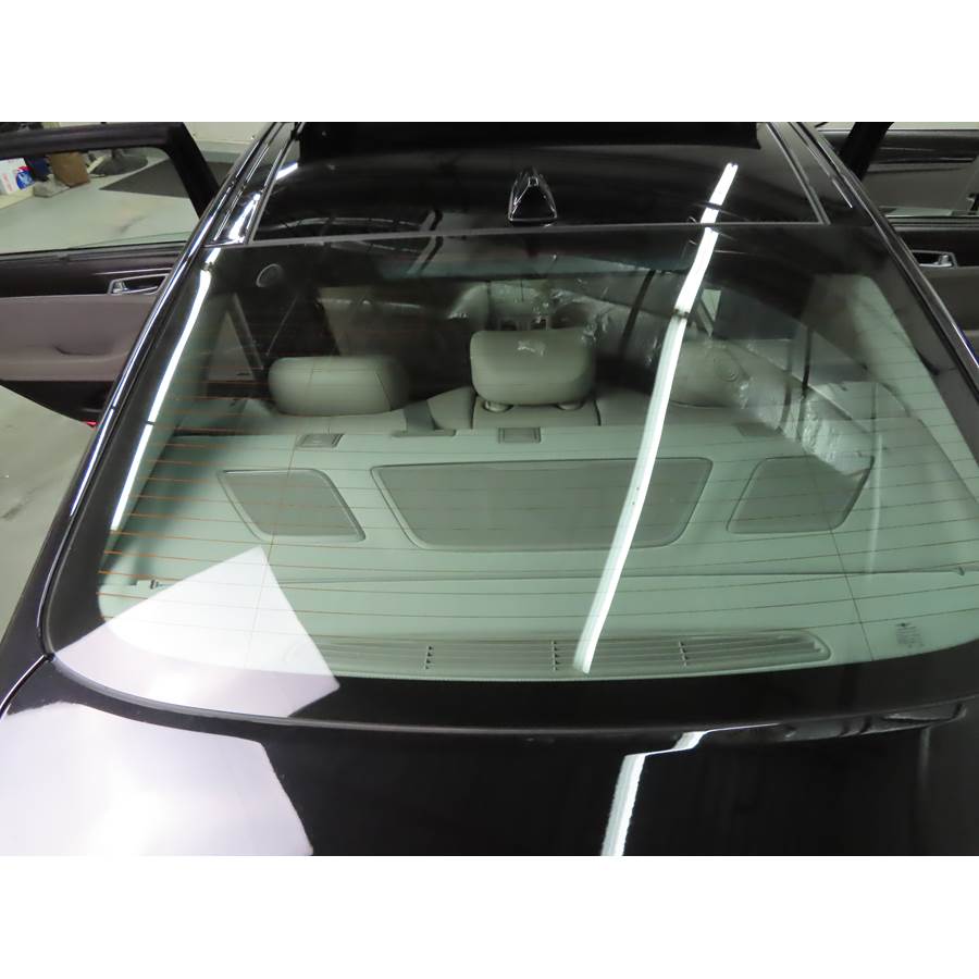 2015 Hyundai Genesis Rear deck speaker location