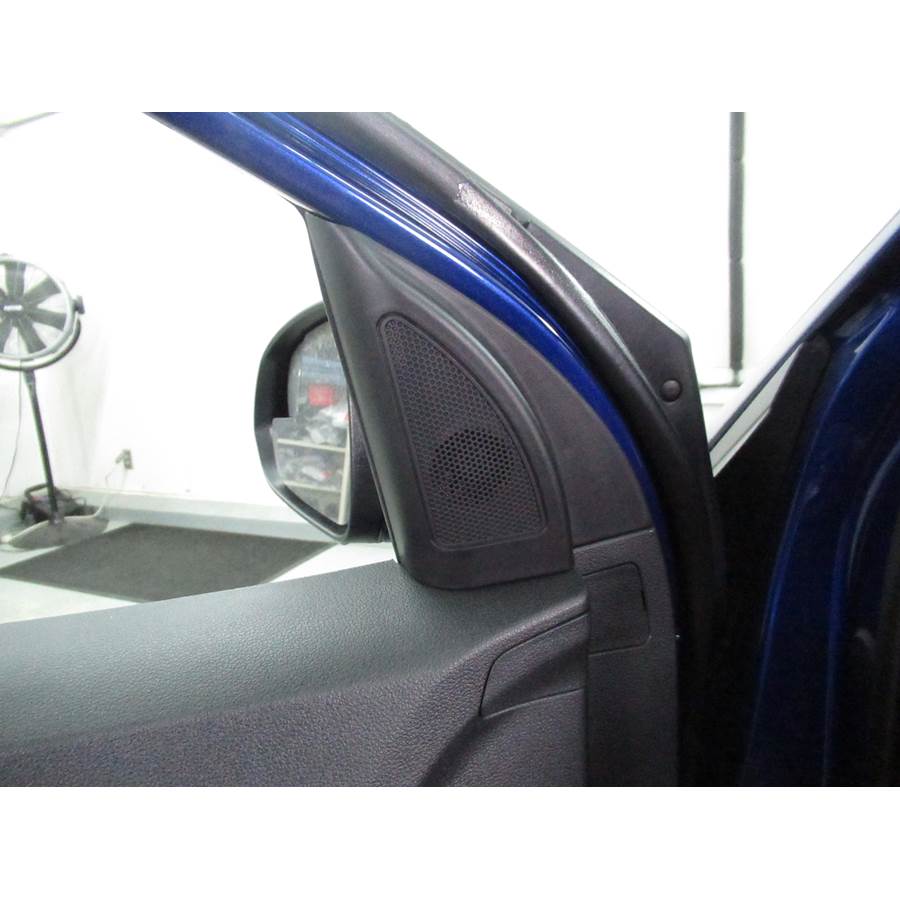 2020 Hyundai Accent Front door tweeter location