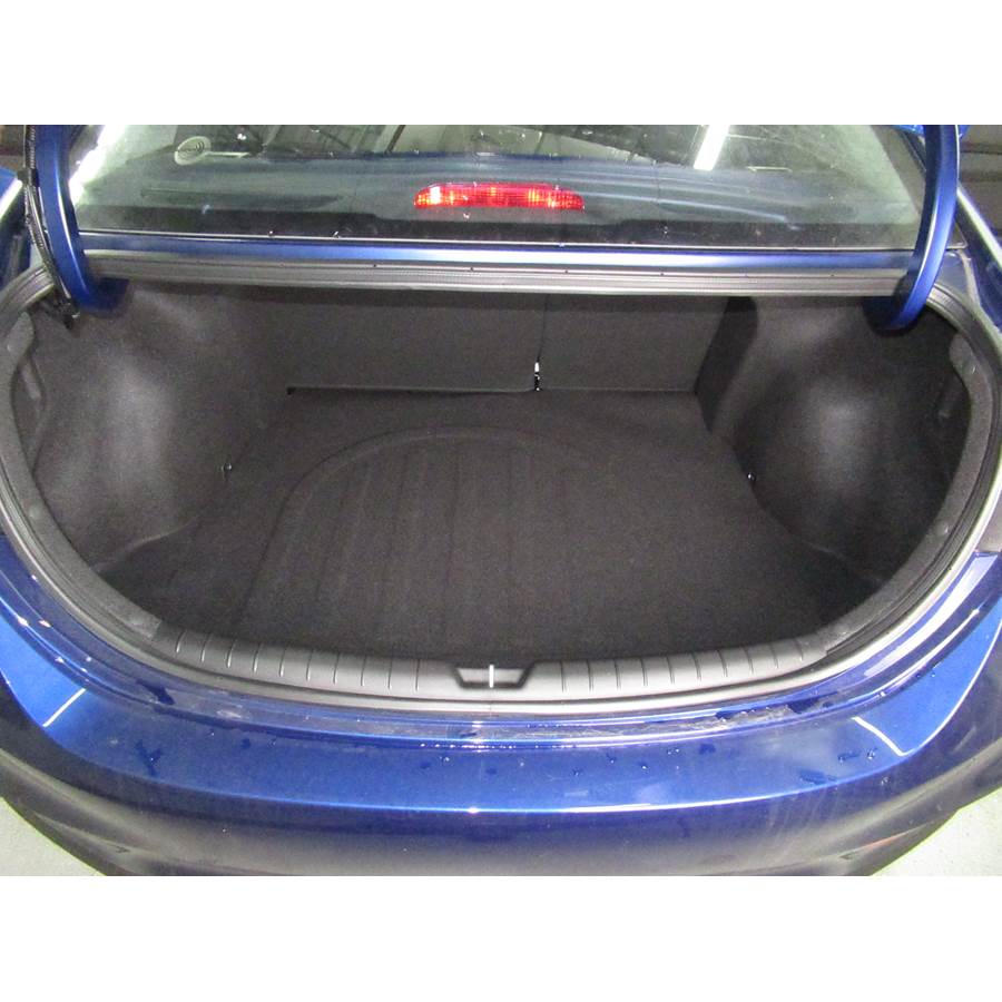 2018 Hyundai Accent Cargo space