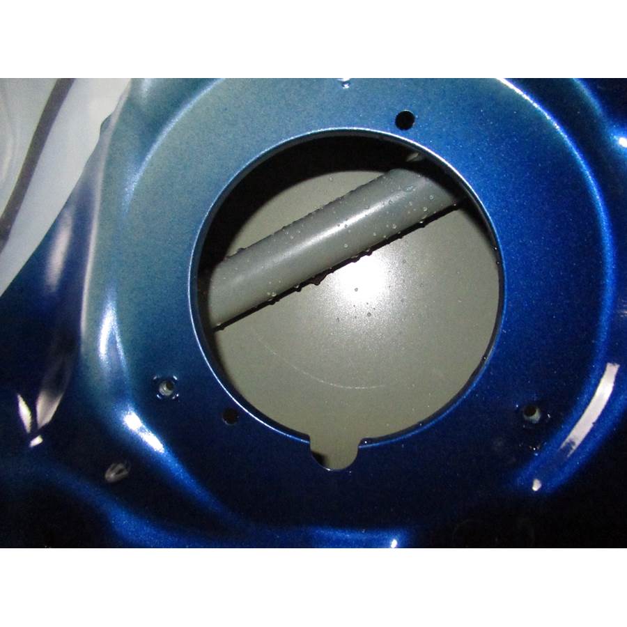 2022 Hyundai Accent Rear door speaker removed