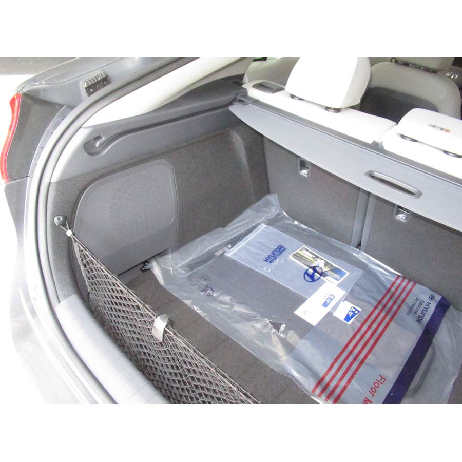 2017 Hyundai Ioniq EV Far-rear side speaker location