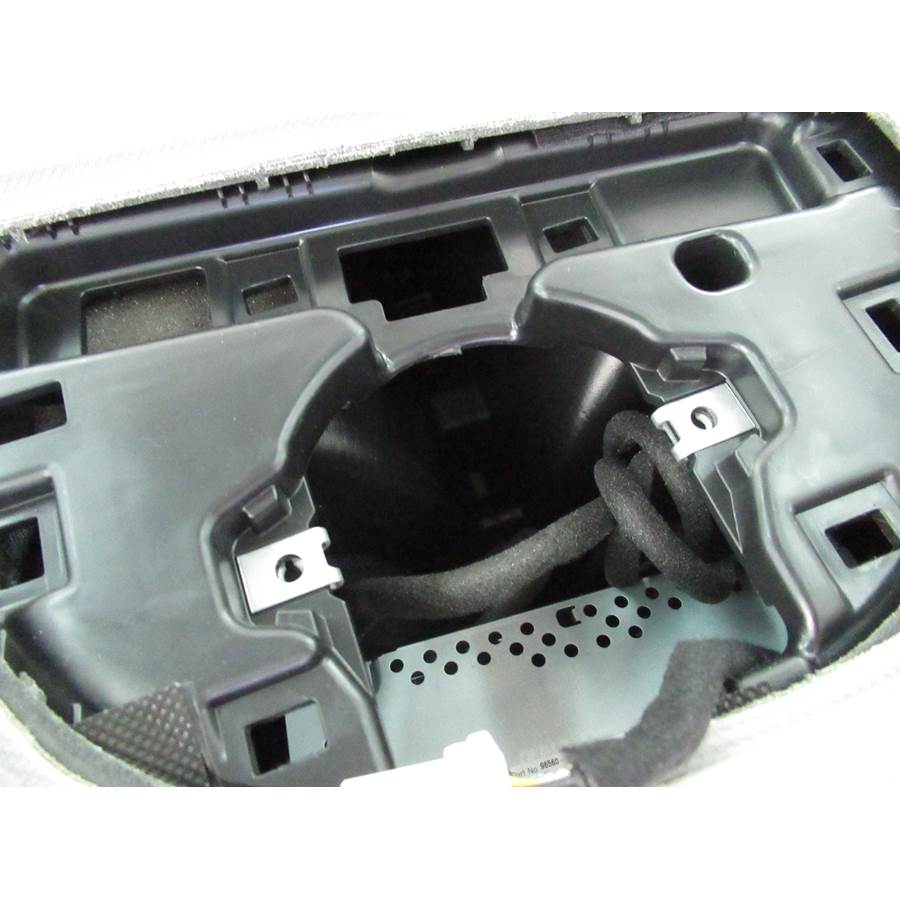 2019 Hyundai Ioniq Hybrid Center dash speaker removed