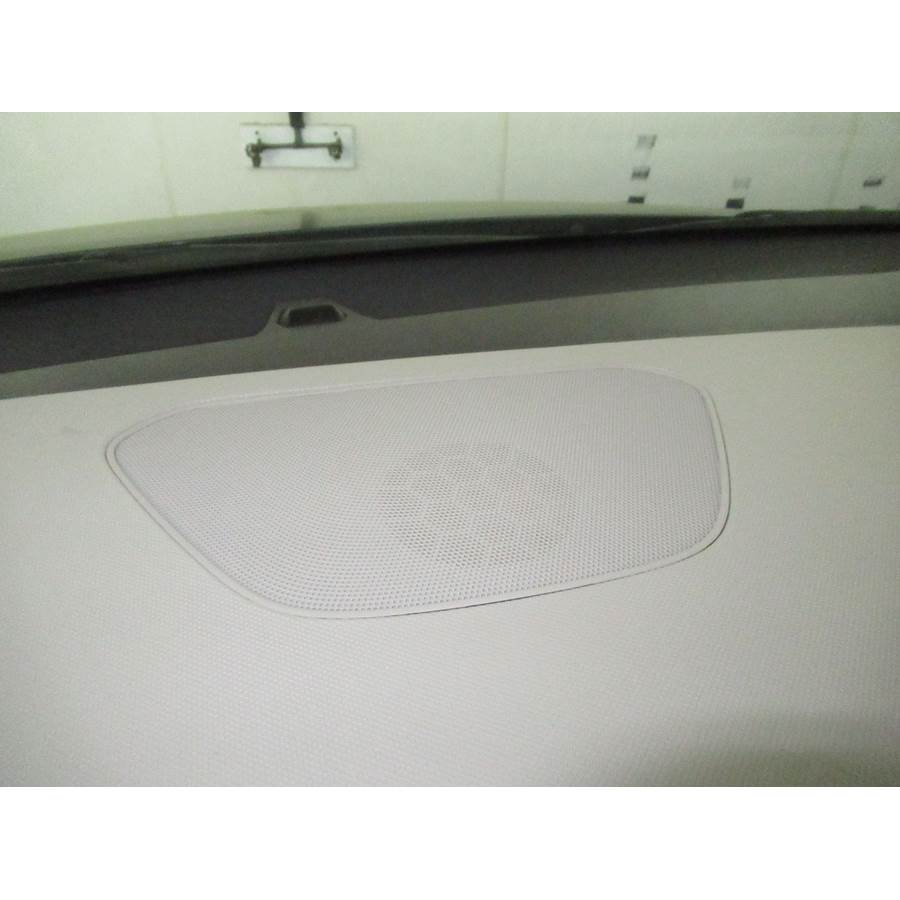2020 Hyundai Ioniq Hybrid Center dash speaker location
