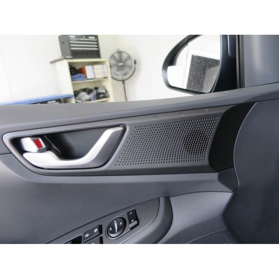 2018 Hyundai Ioniq EV Front door tweeter location