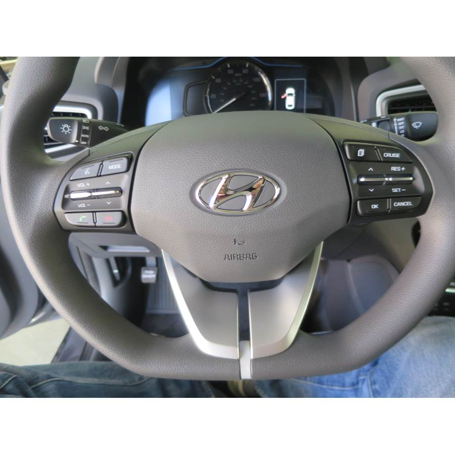 2017 Hyundai Ioniq EV Steering wheel audio controls