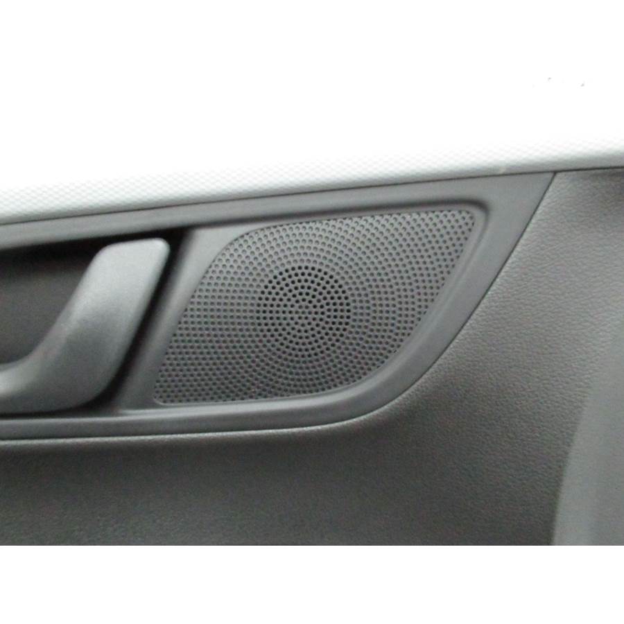 2020 Hyundai Kona Front door tweeter location