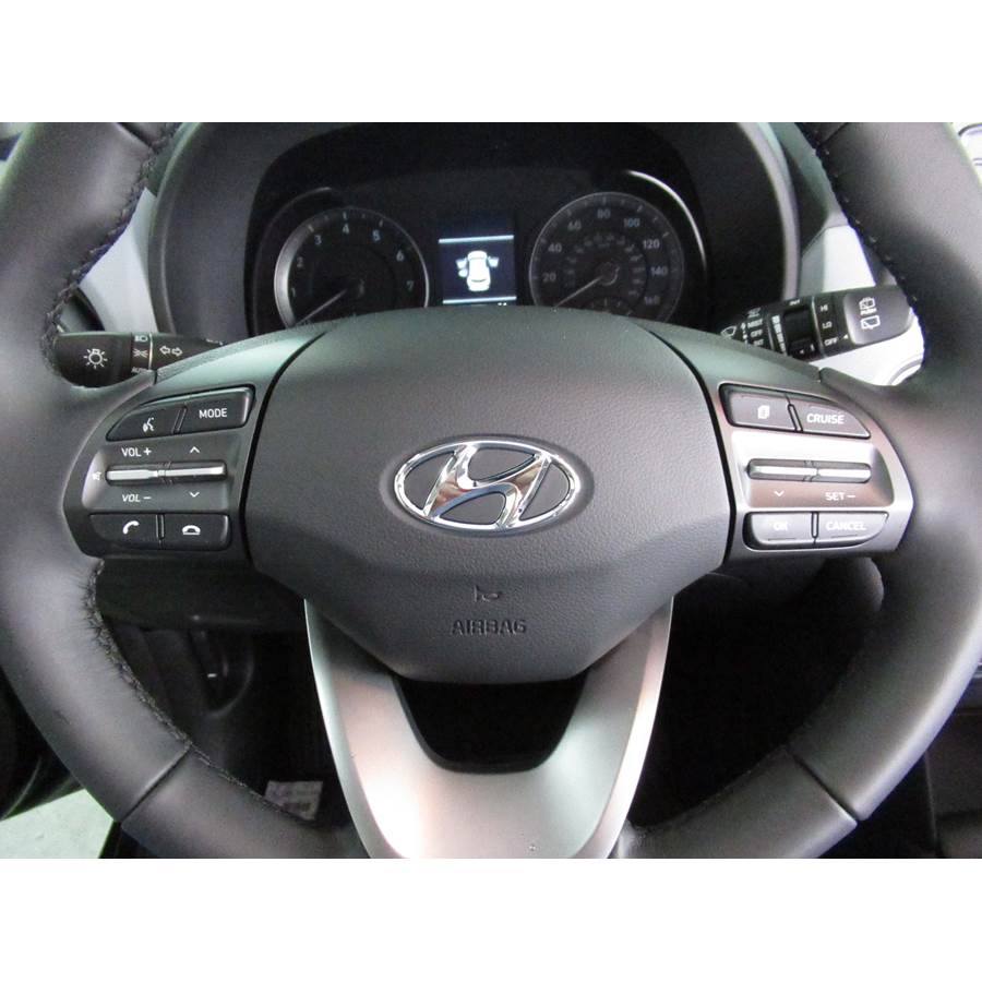 2019 Hyundai Kona Steering wheel audio controls